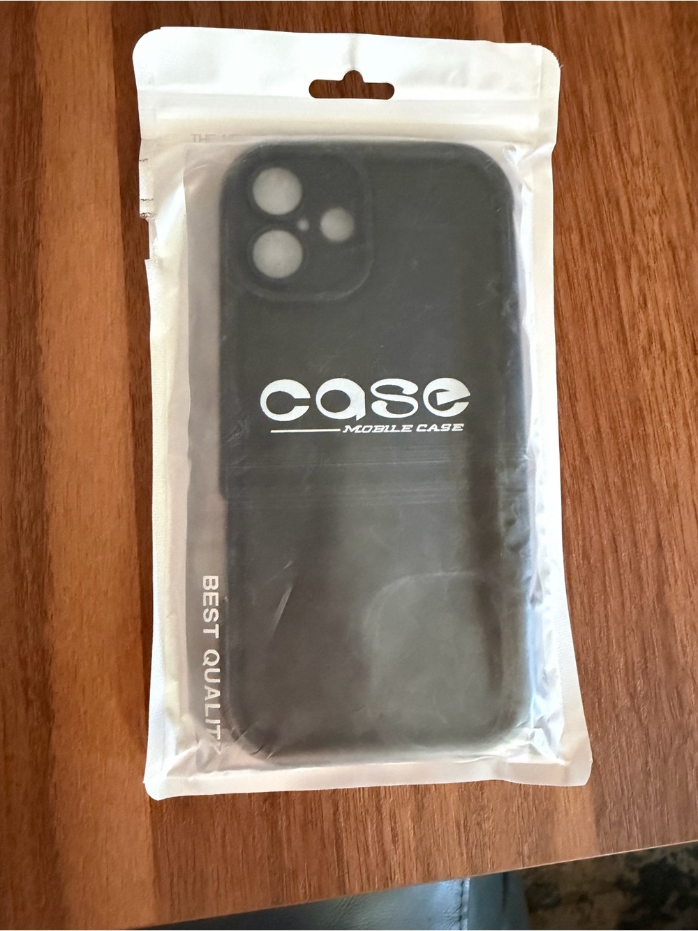 iPhone 16 Plus Black Matte Silicone Mobile Case with Logo